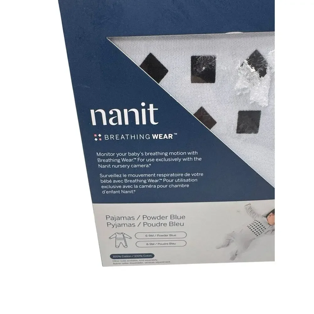Nanit Breathing Wear Pajamas‎ 6-9M Baby Monitor Sleep Sack NEW Sealed